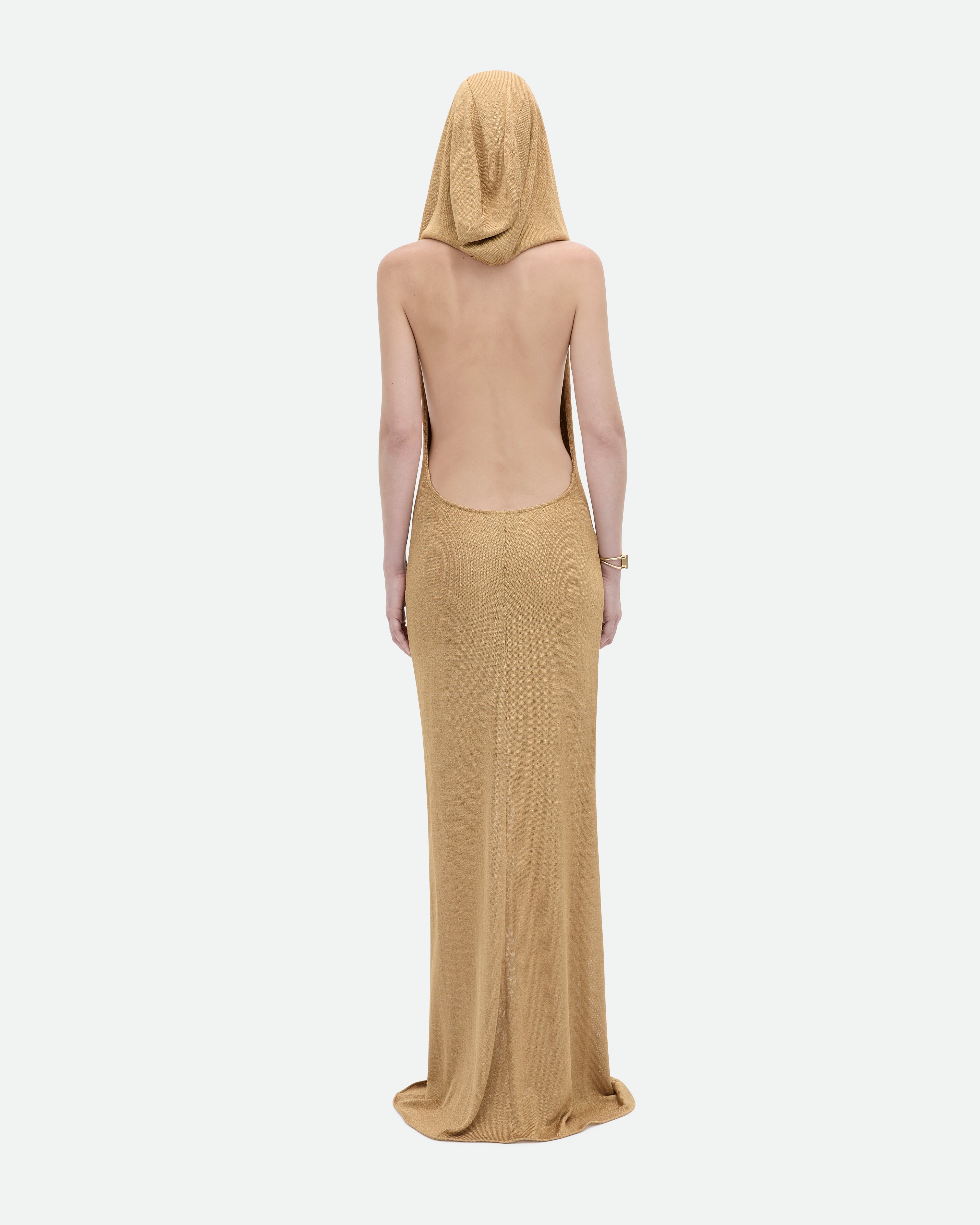 Bees Knees Dress - Gold Honey Metallic