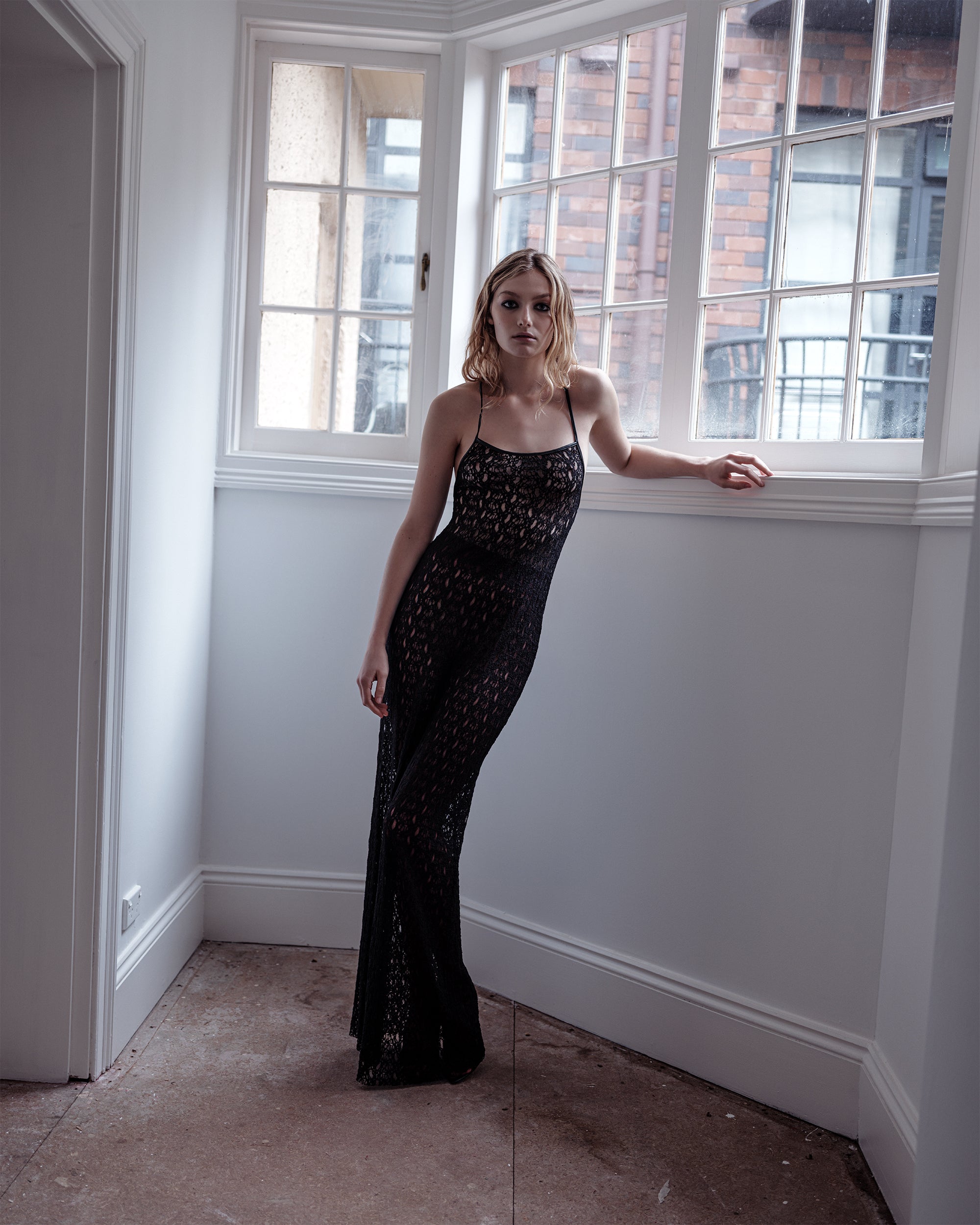 Provoked Dress - Pitch Black