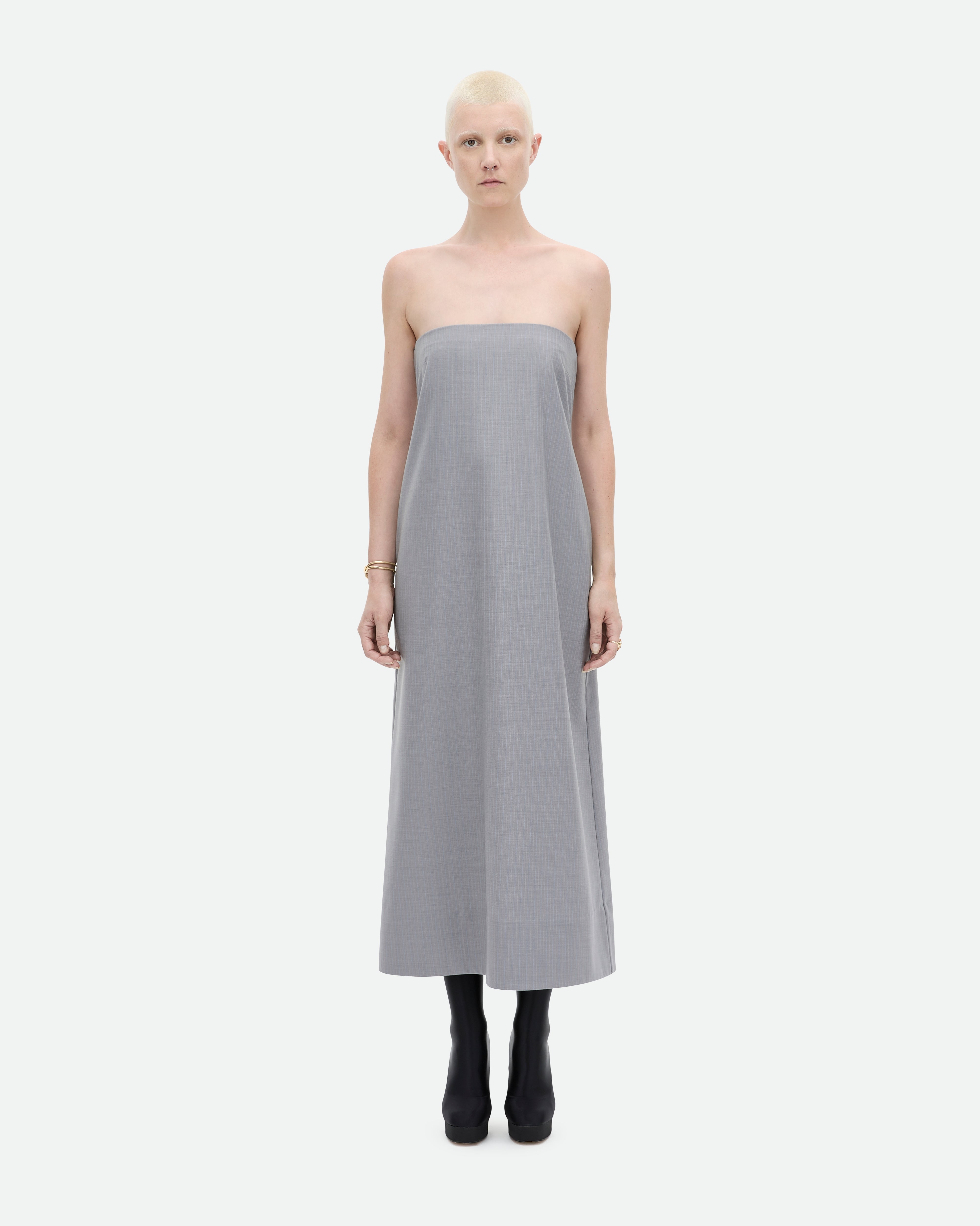 One of The Fellas Dress - Smoke