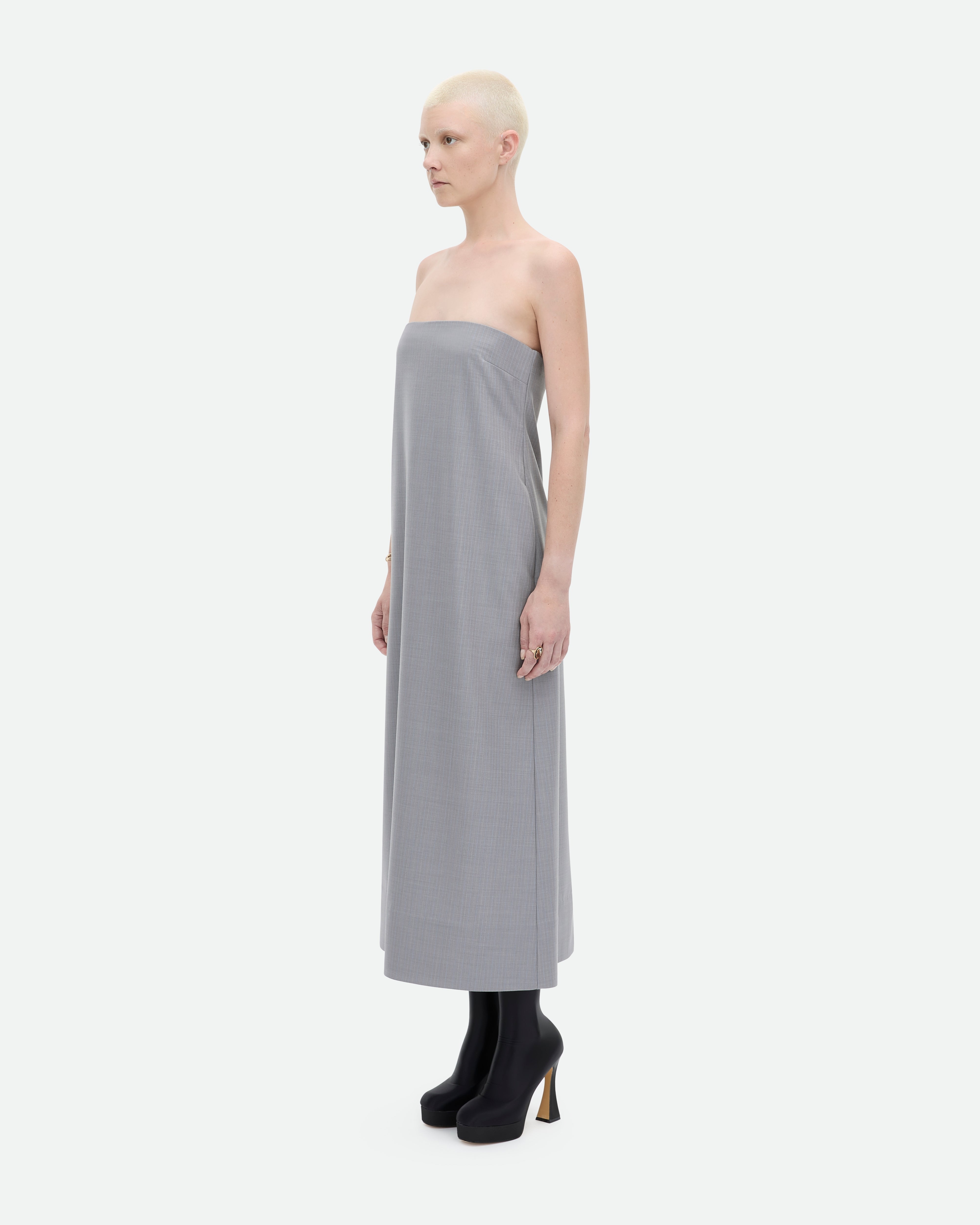 One of The Fellas Dress - Smoke