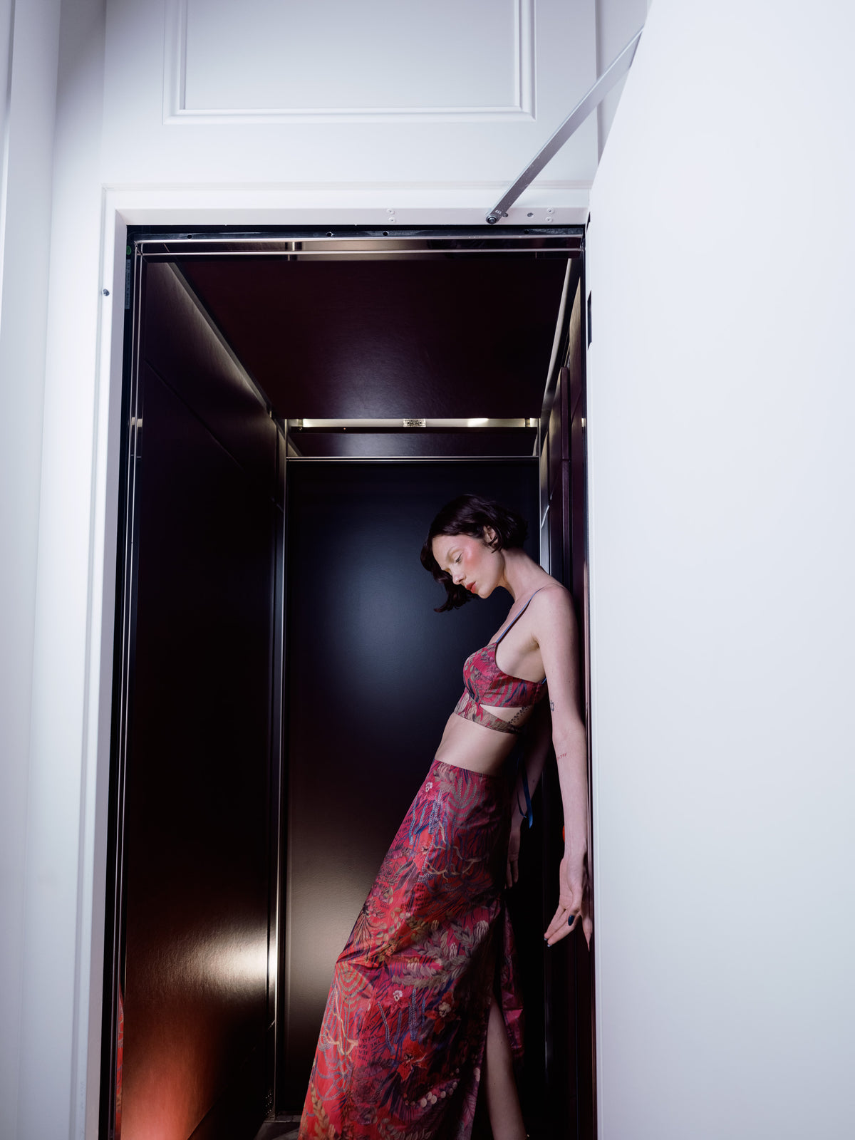 The Euphoria Skirt - Pink Wallpaper