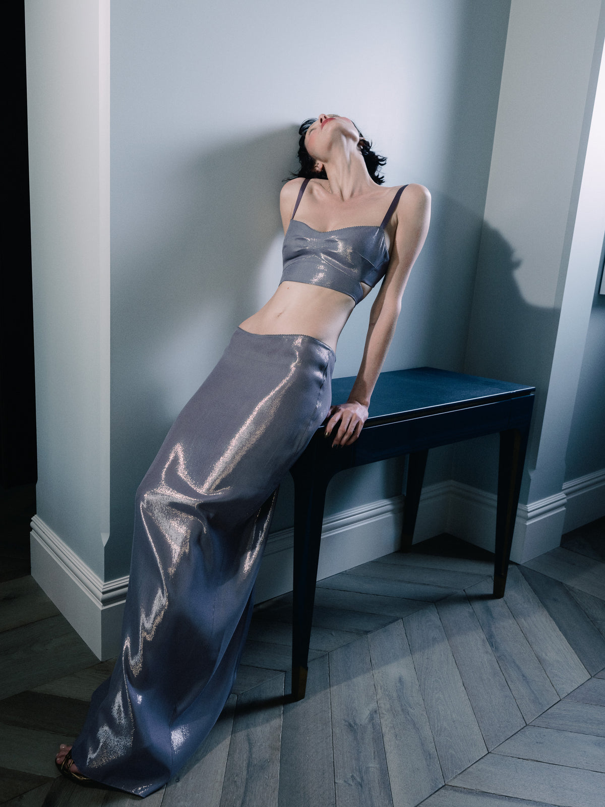 The Euphoria Skirt - Vesper Lurex