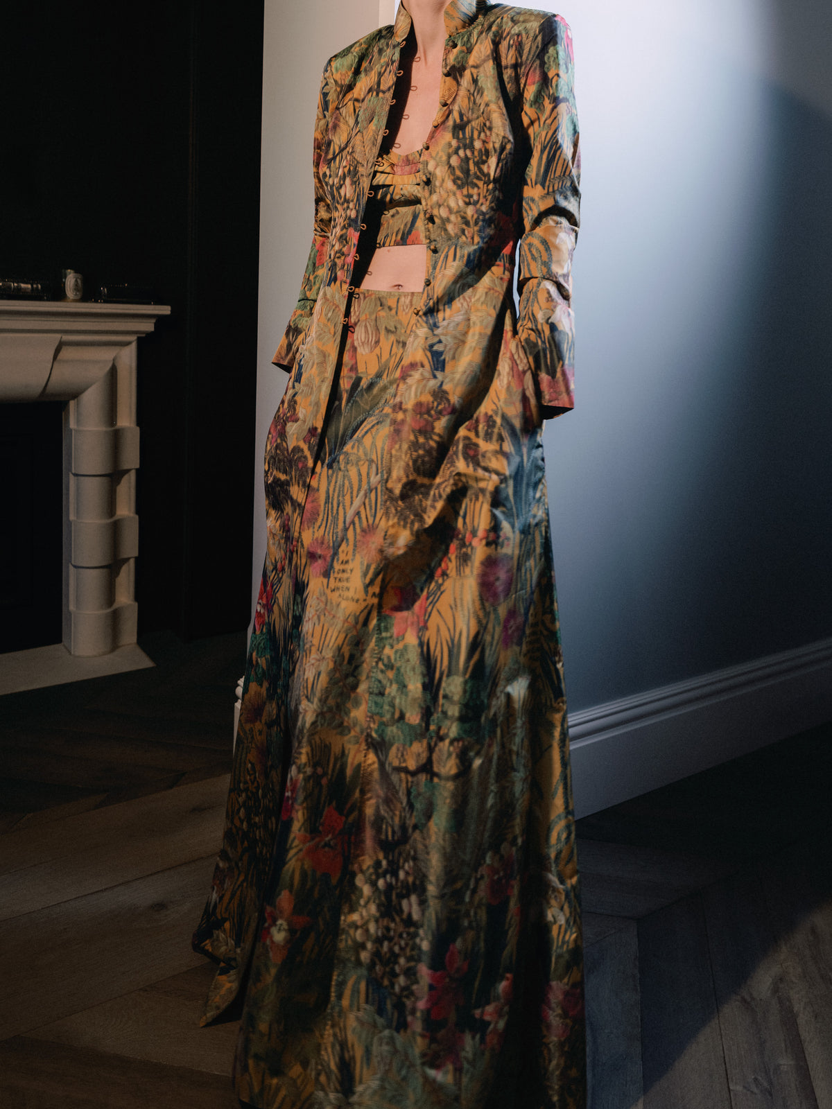 The Rapture Coat - Yellow Wallpaper