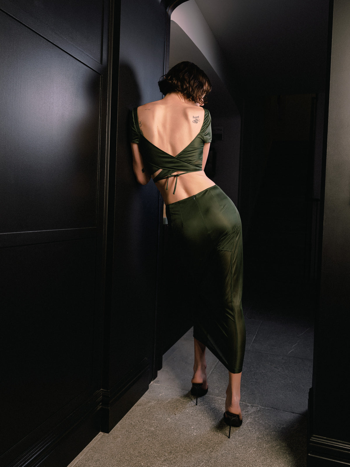 The Unfolding Top - Emerald