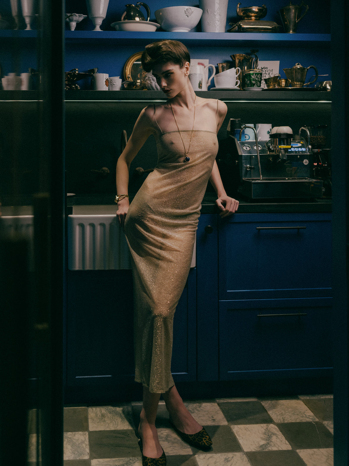 Trail of Glitter Dress