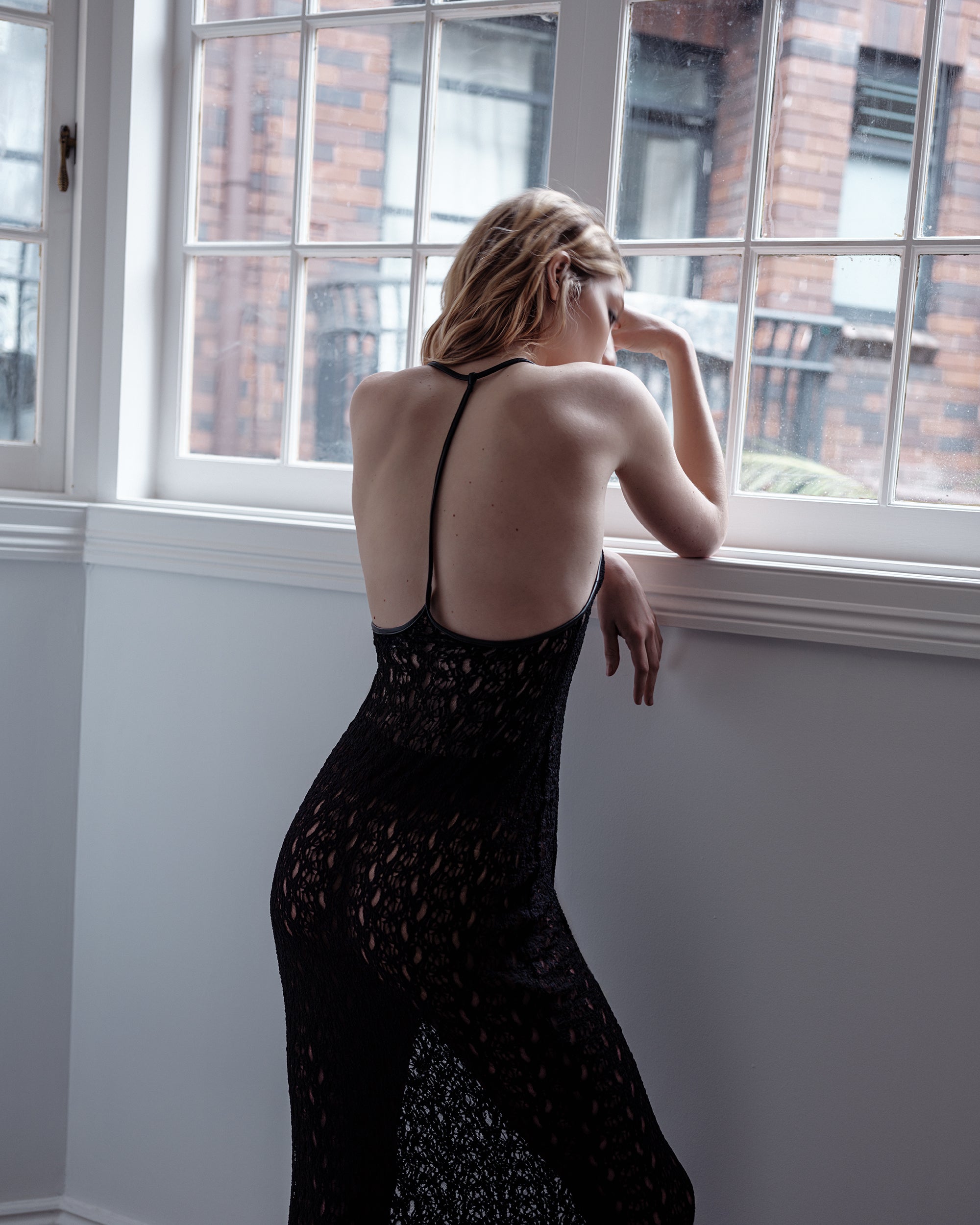 Provoked Dress - Pitch Black