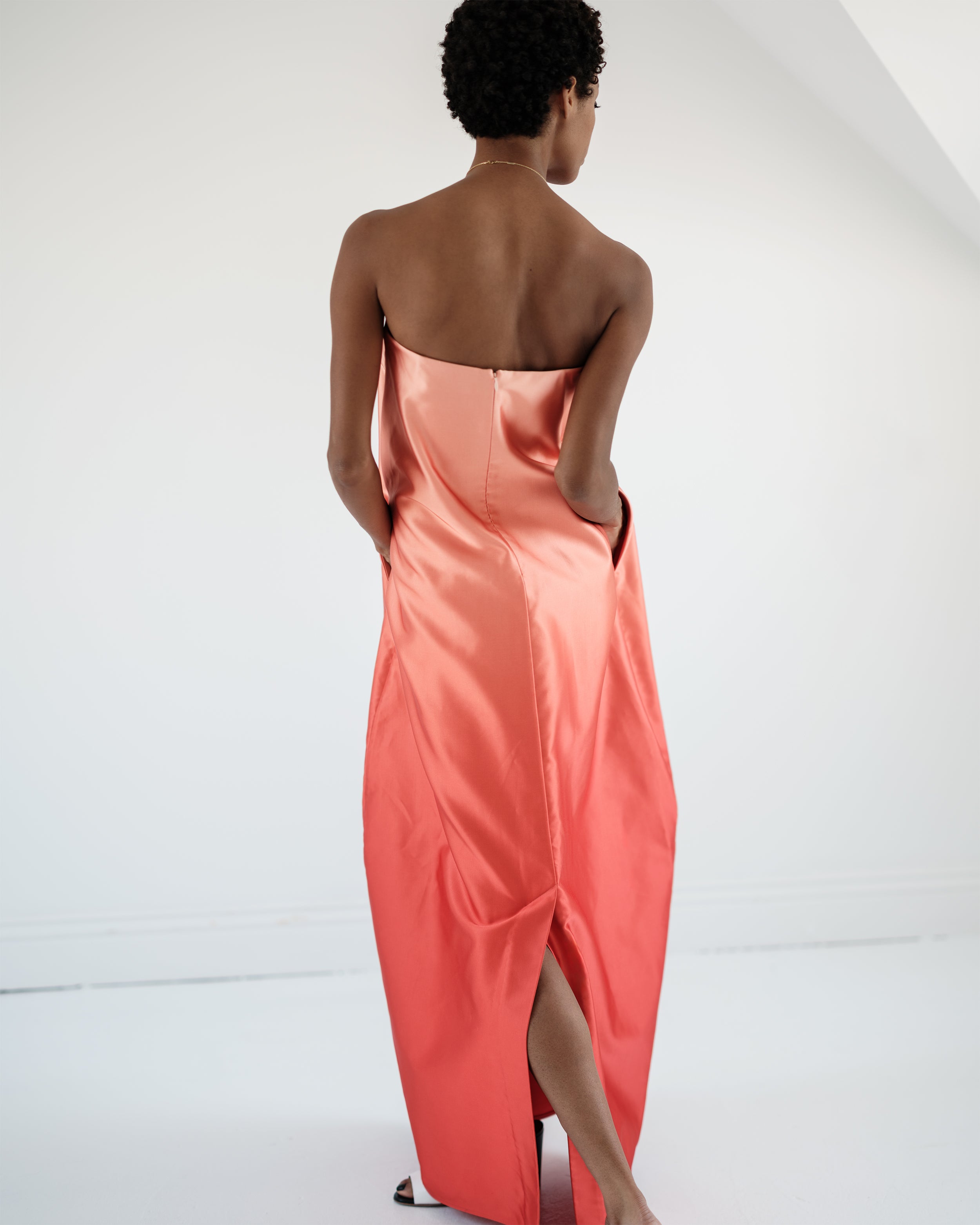 Entourage Gown - Canteloupe Ombré