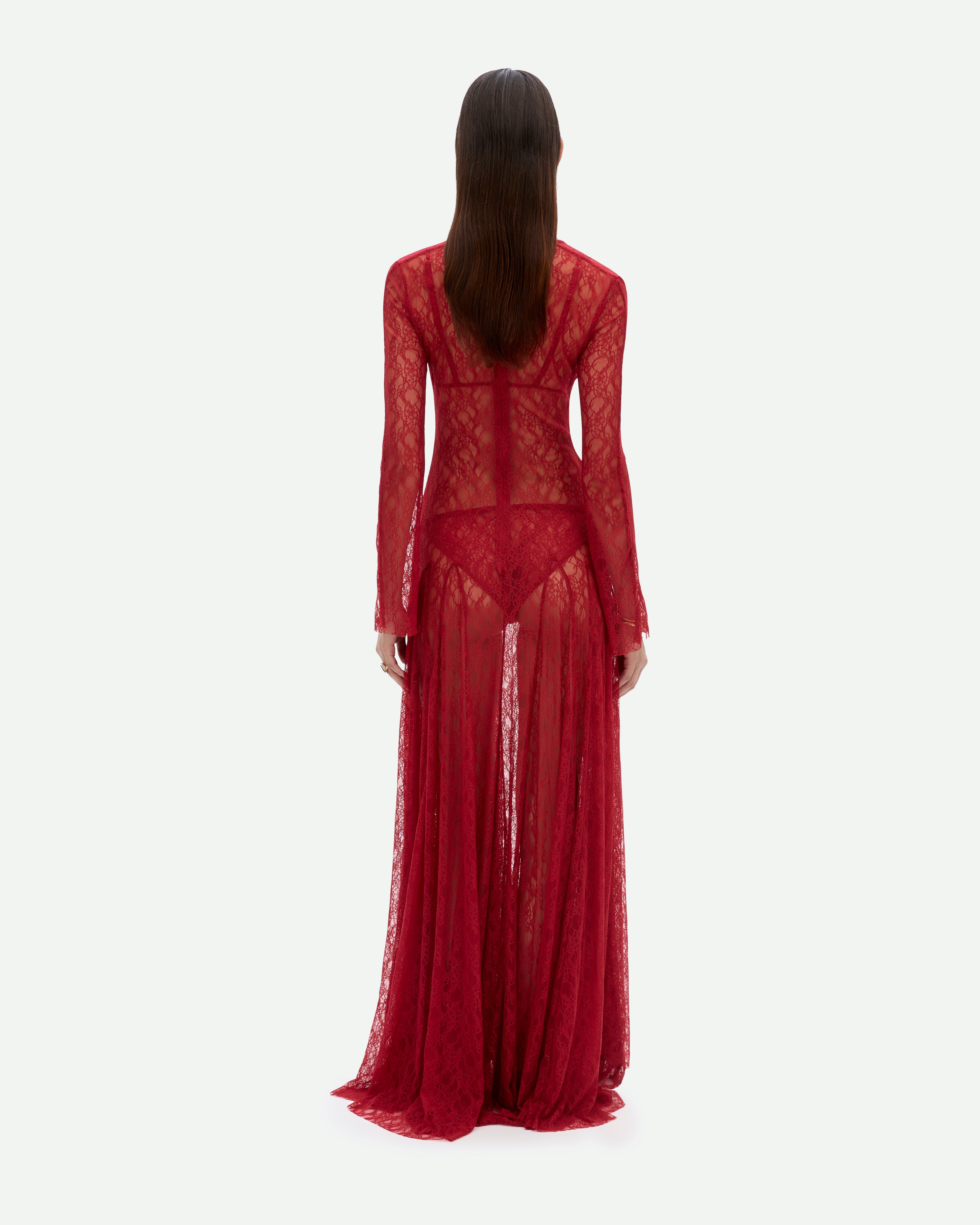 Cold Type Dress - Jam