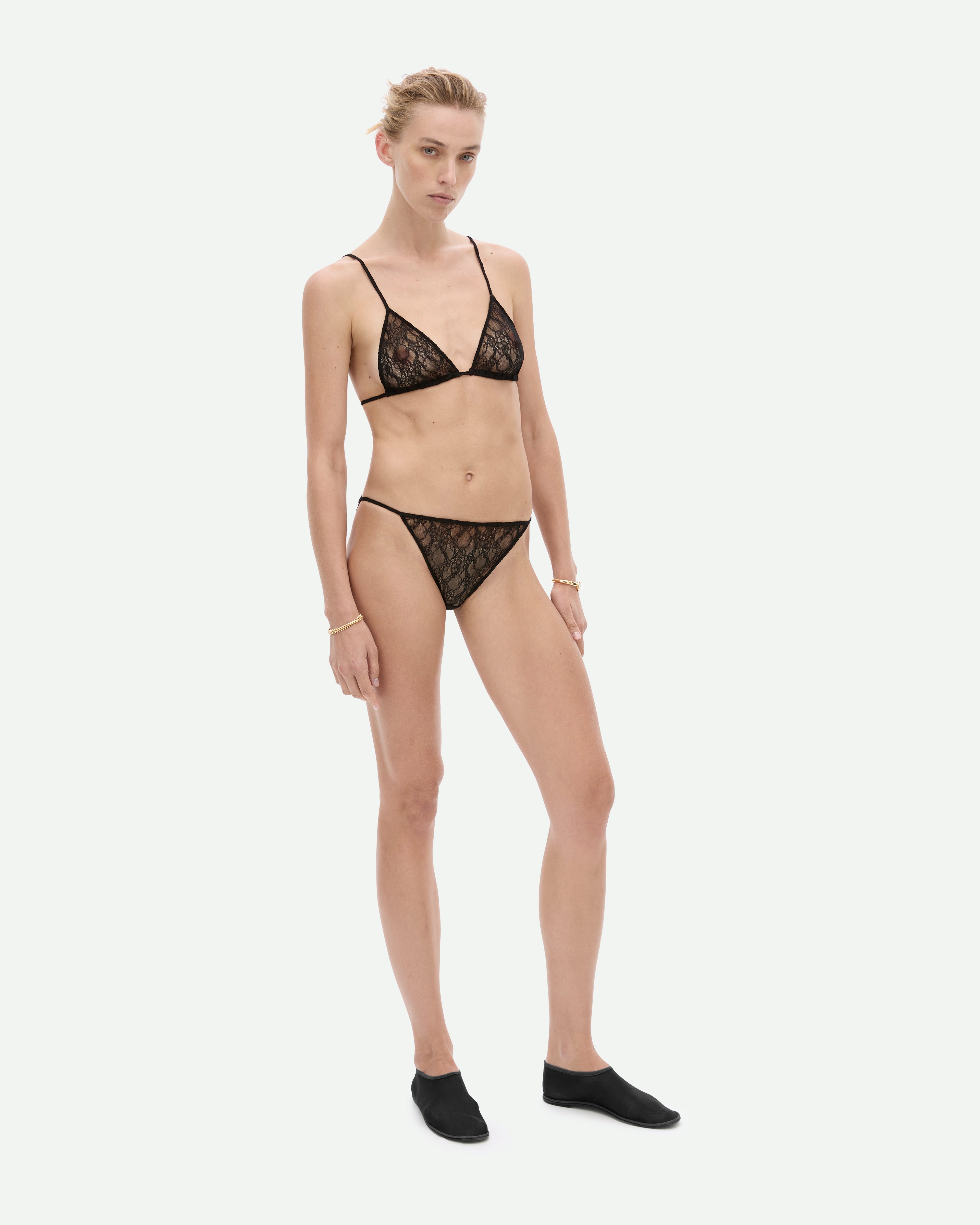 Cold Type Dress - Jet Black