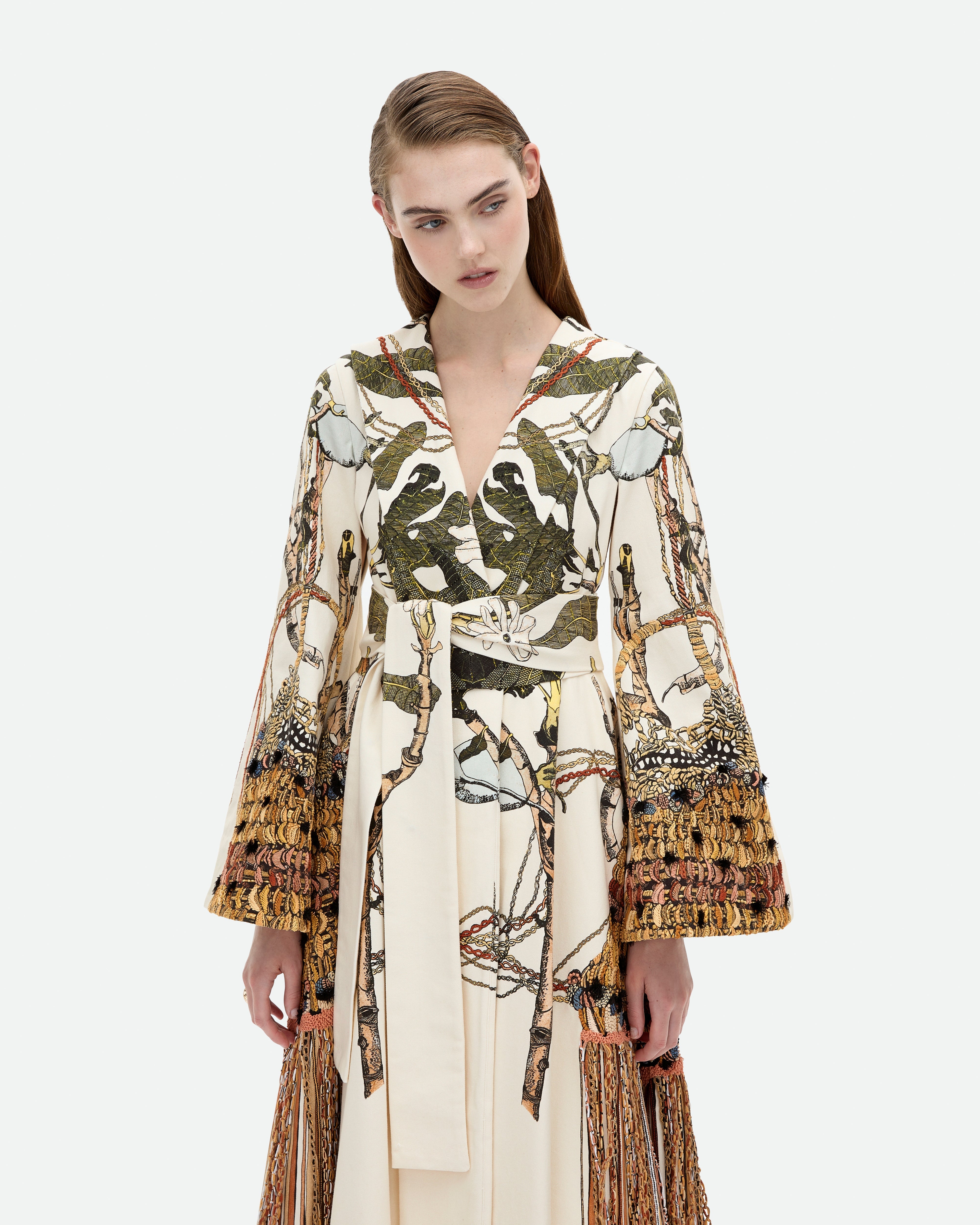 Gardenia Bull Coat Dress