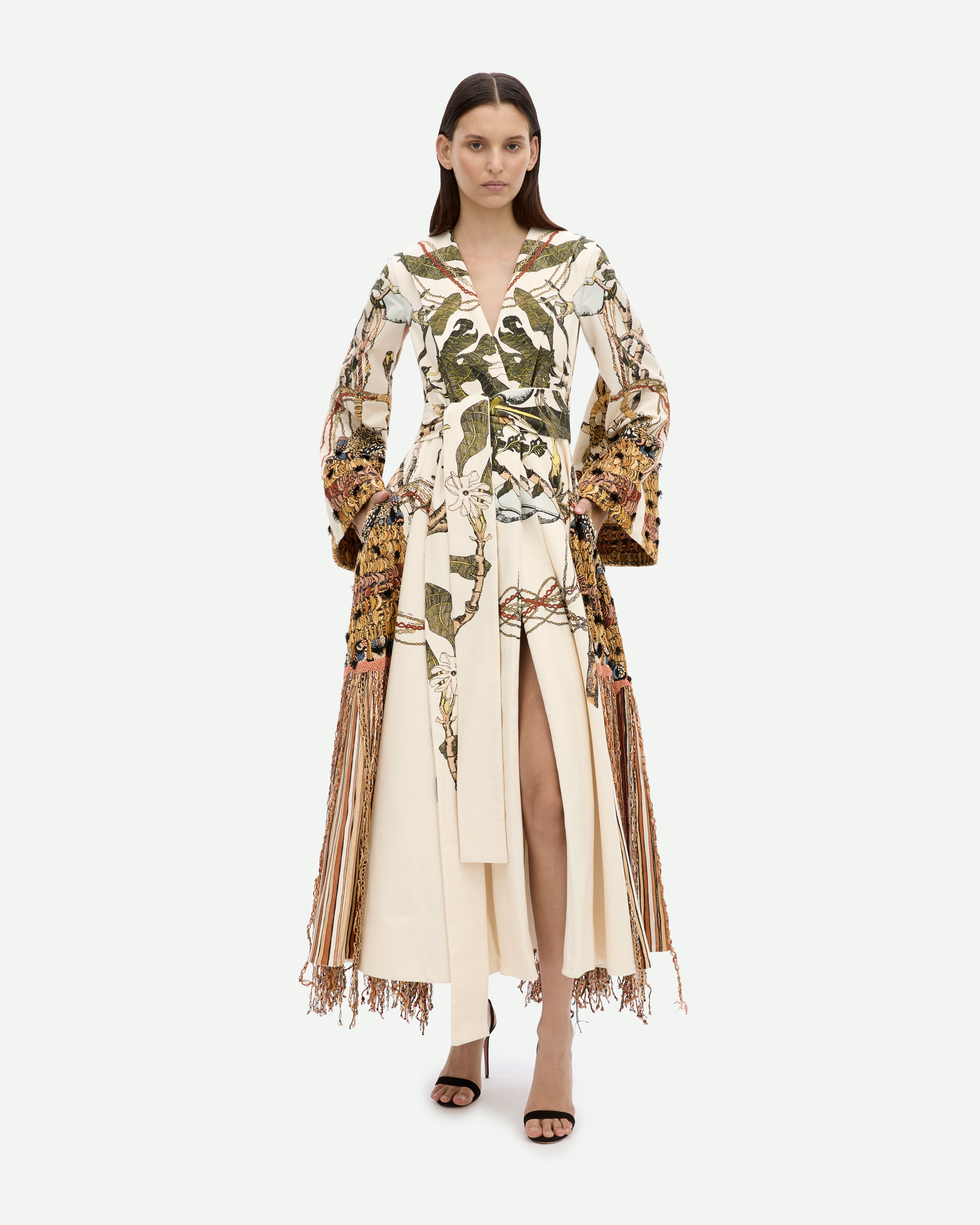 Gardenia Bull Coat Dress