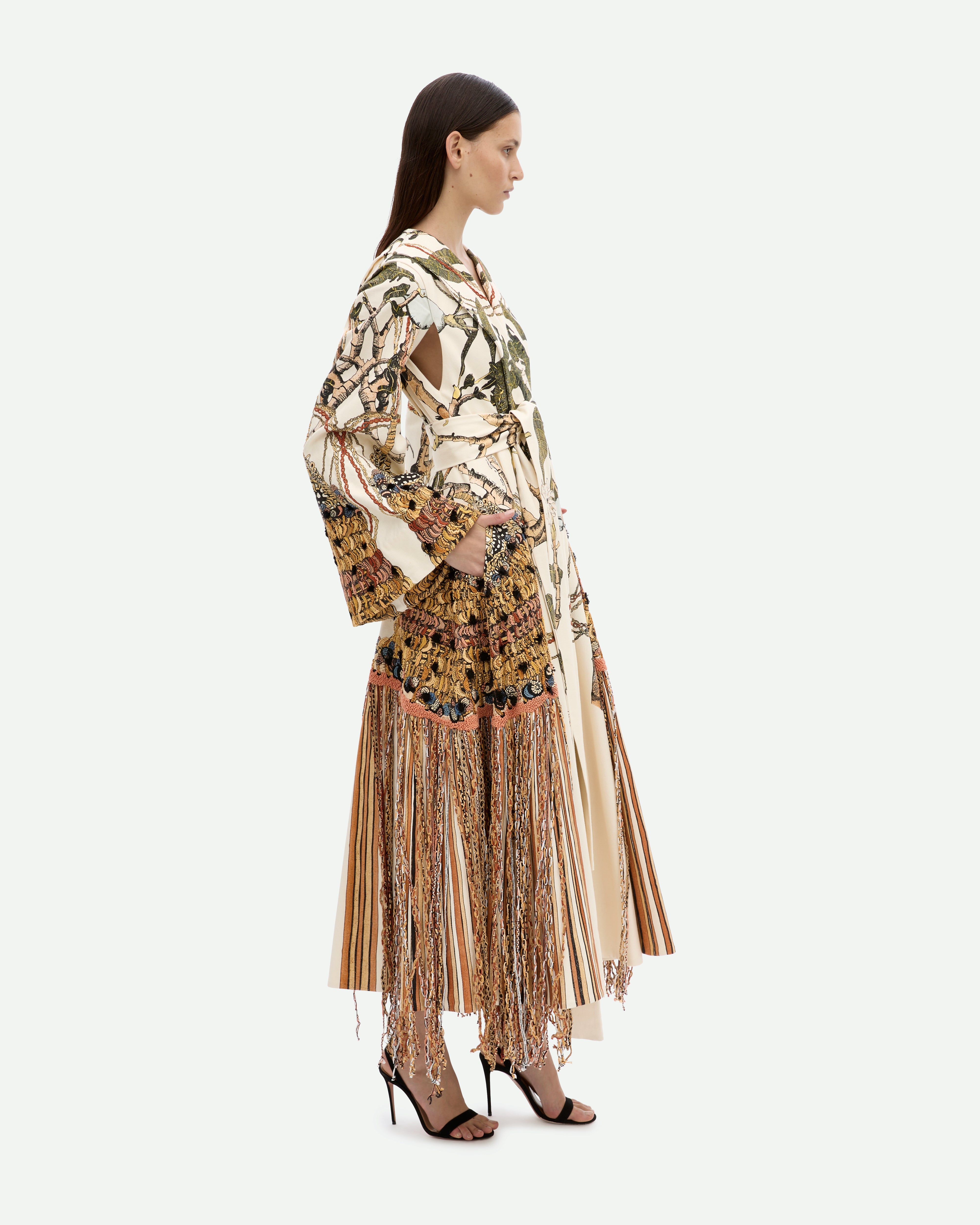 Gardenia Bull Coat Dress