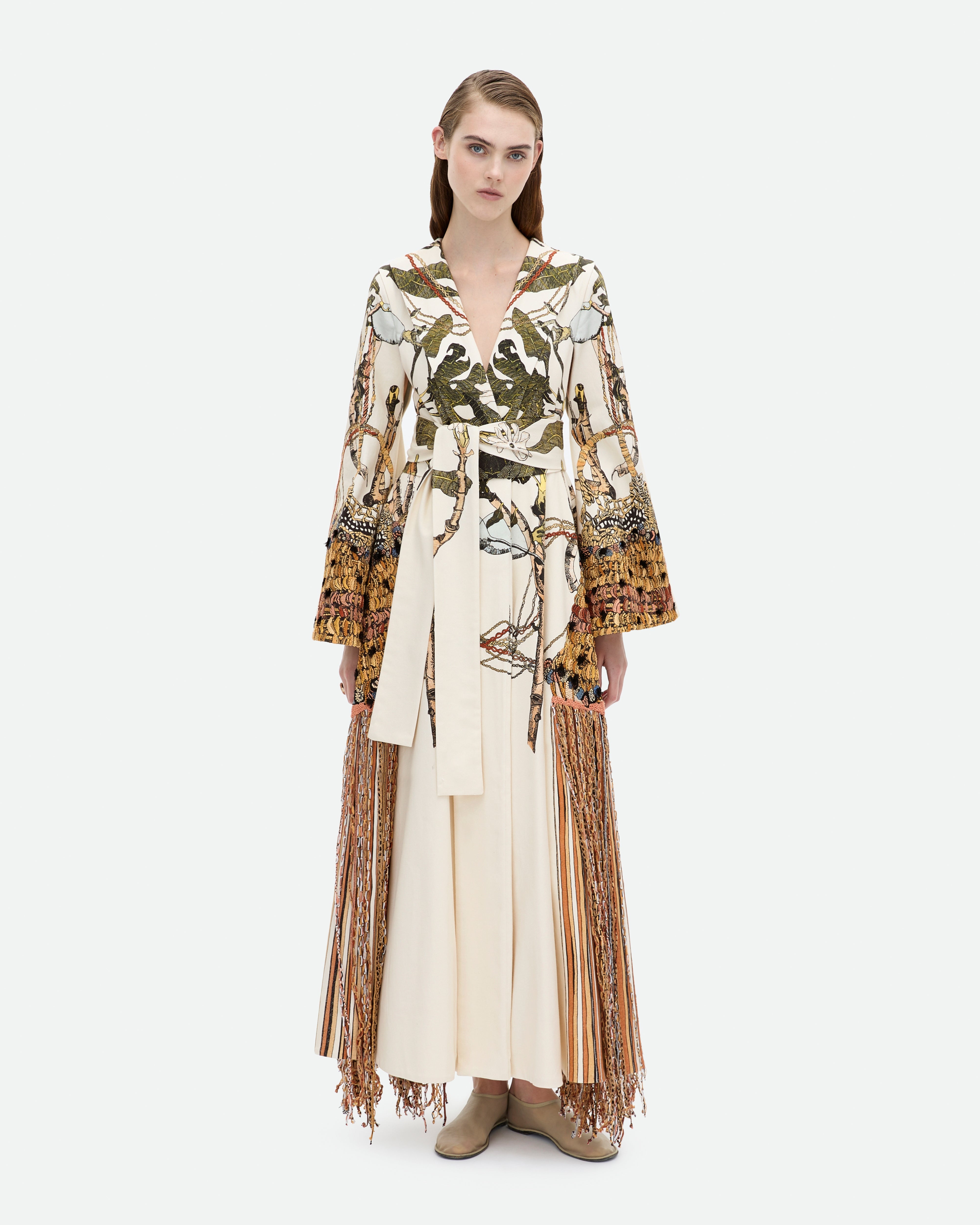 Gardenia Bull Coat Dress