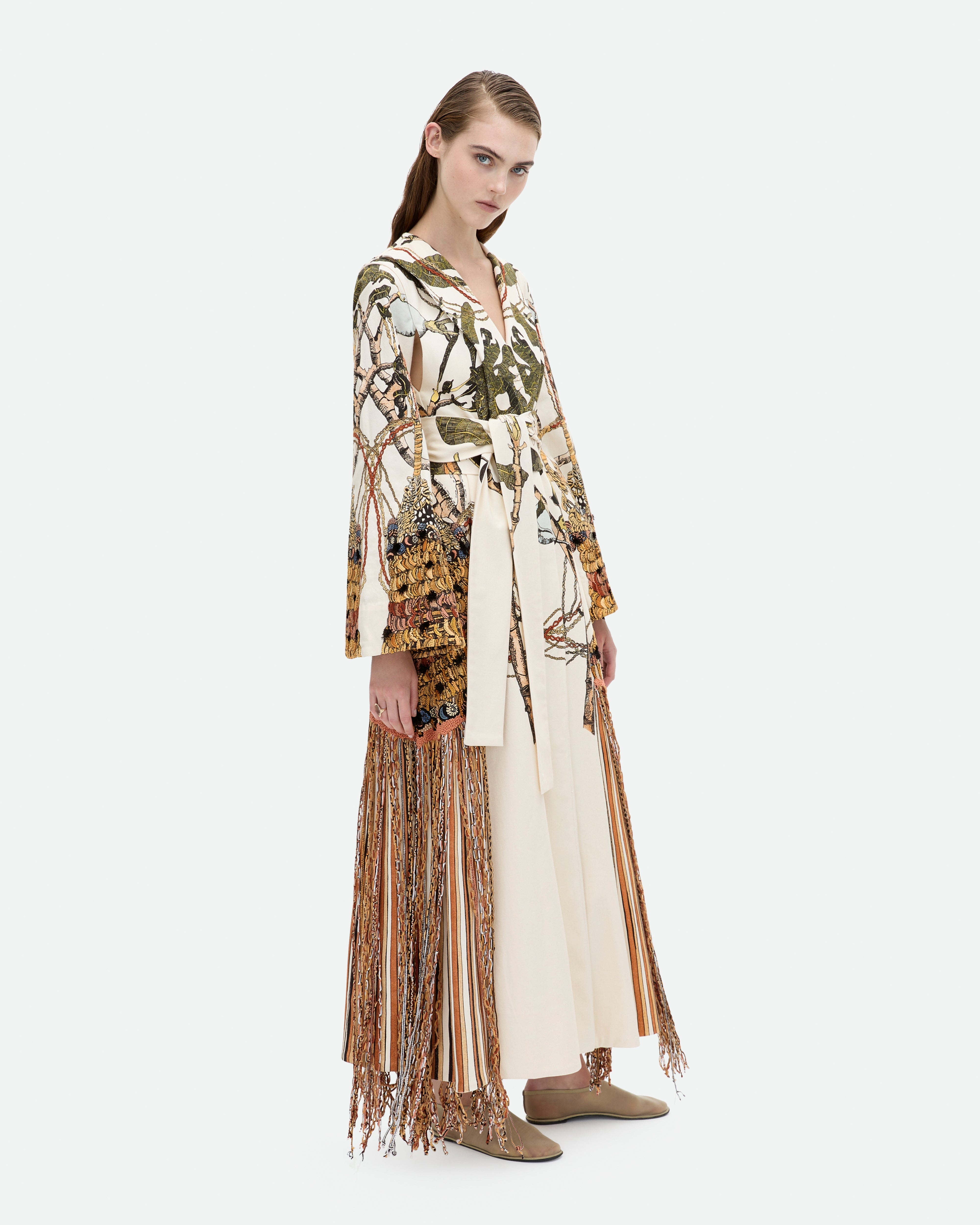 Gardenia Bull Coat Dress