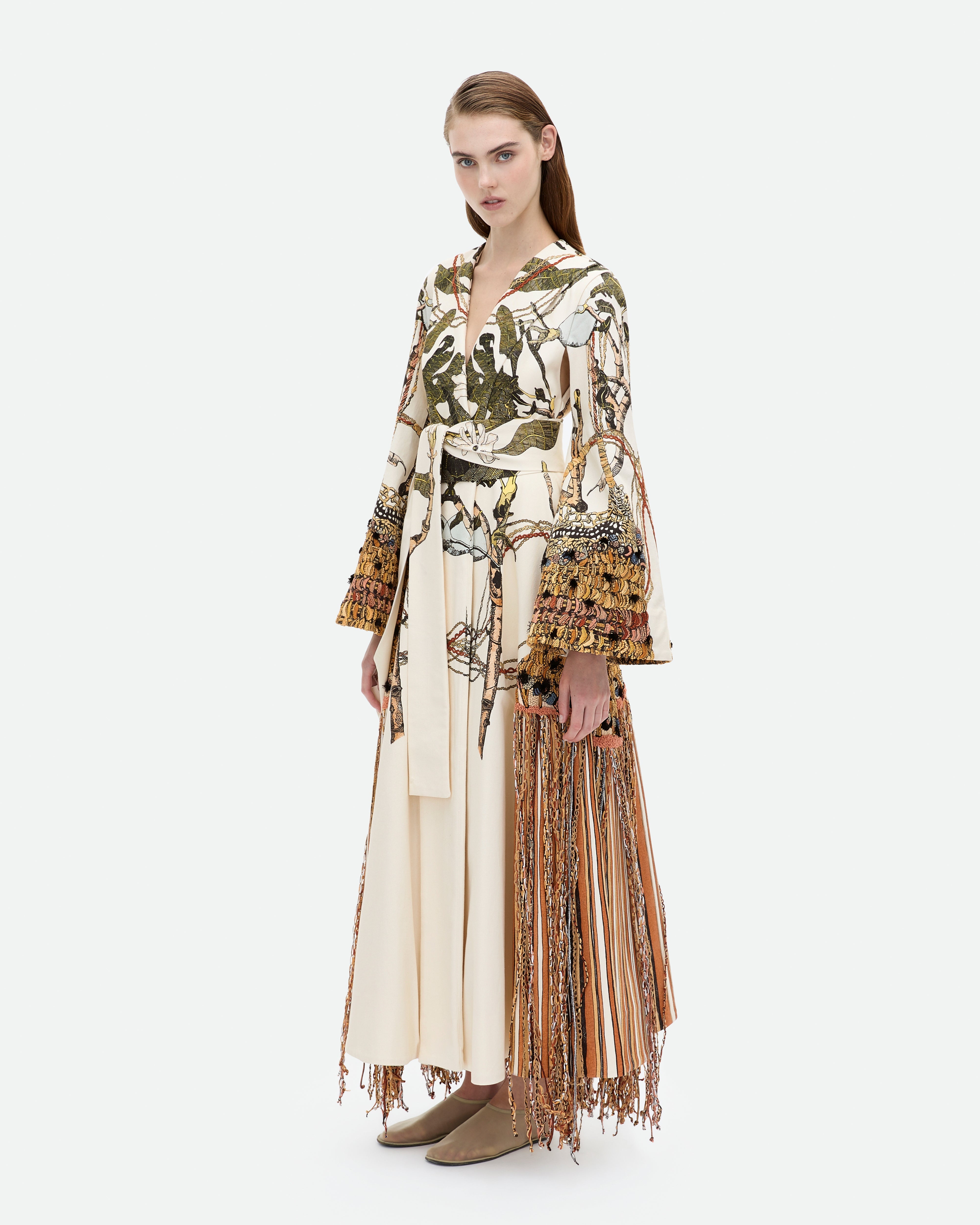 Gardenia Bull Coat Dress