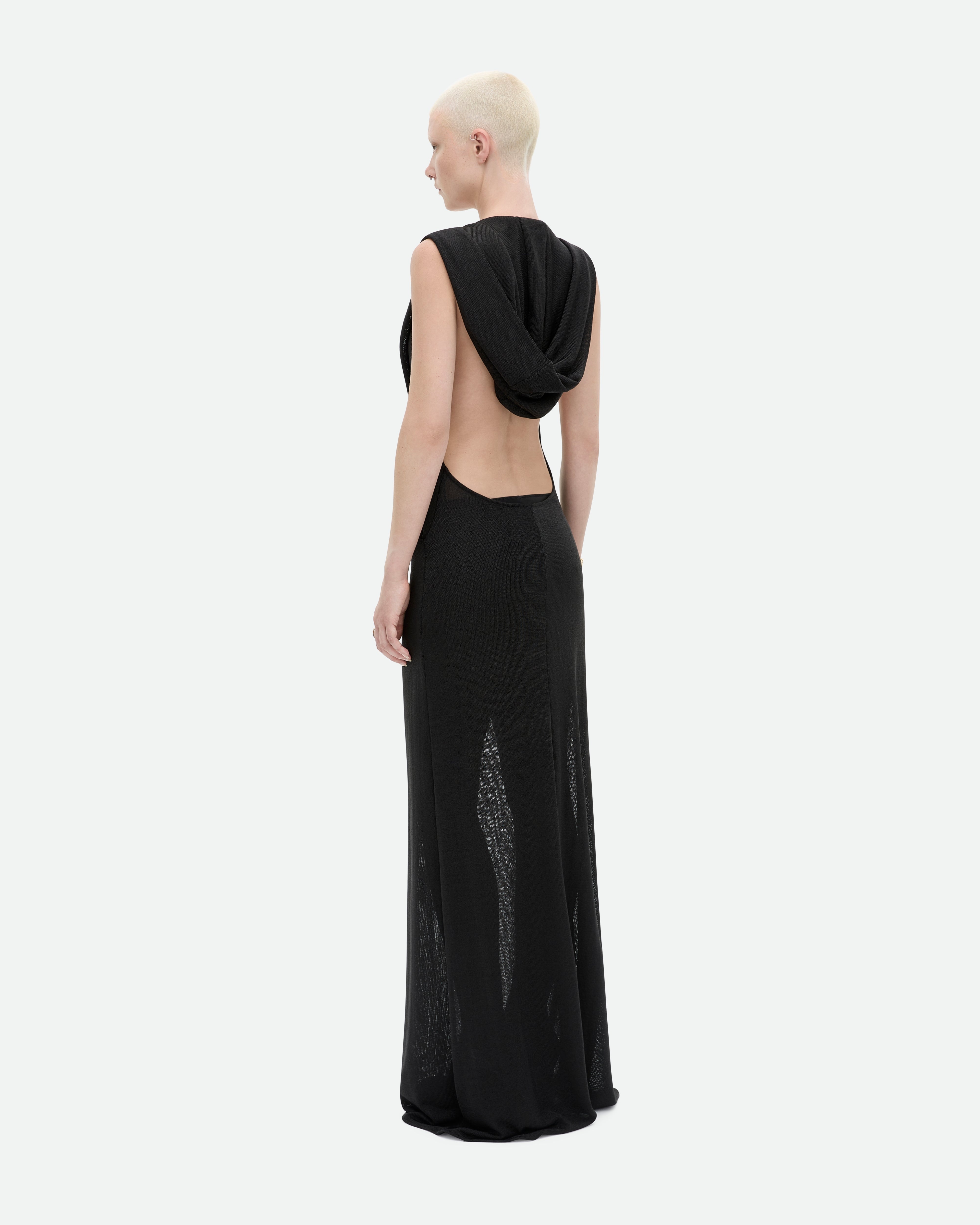 Bees Knees Dress - Black Metallic