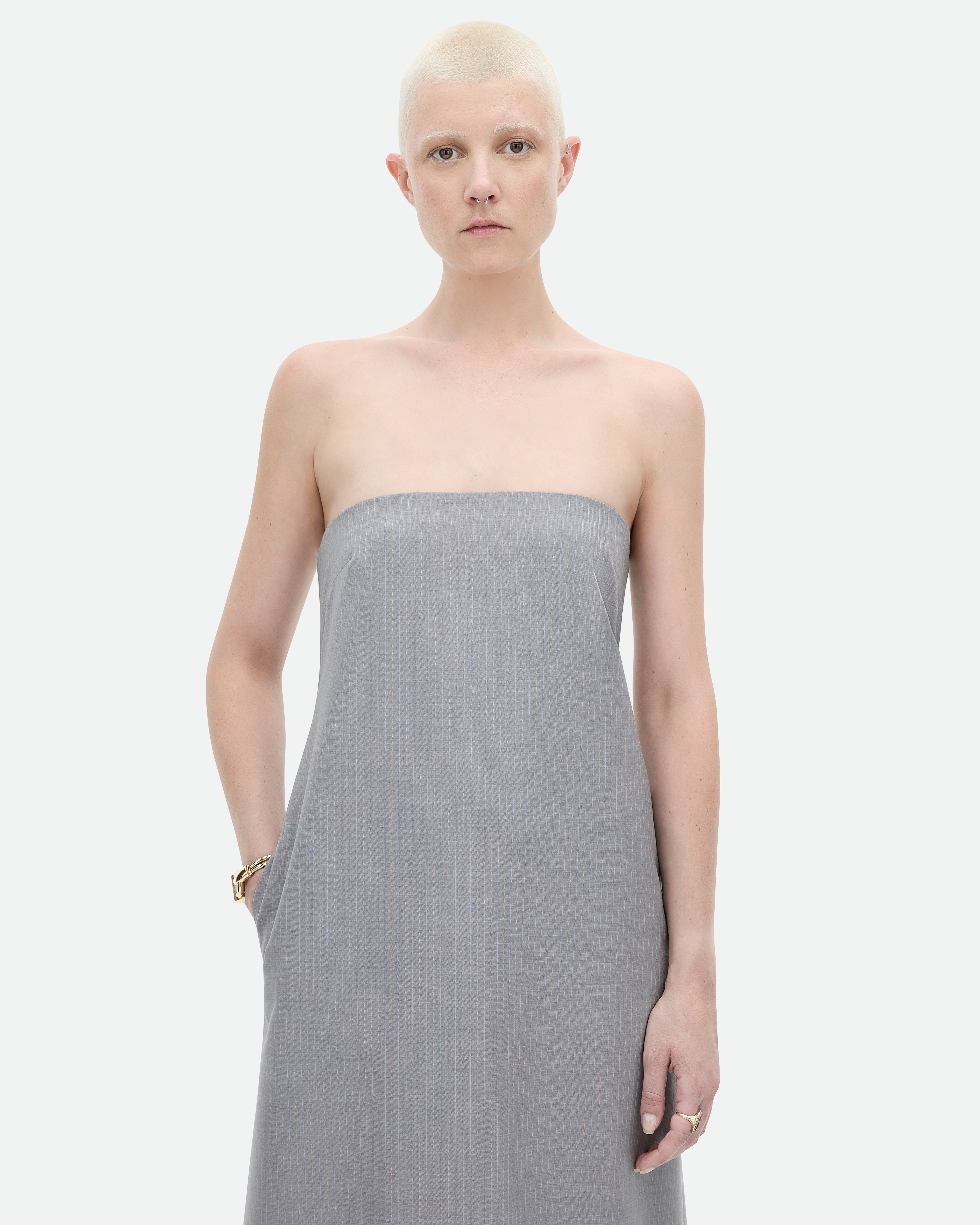 One of The Fellas Dress - Smoke