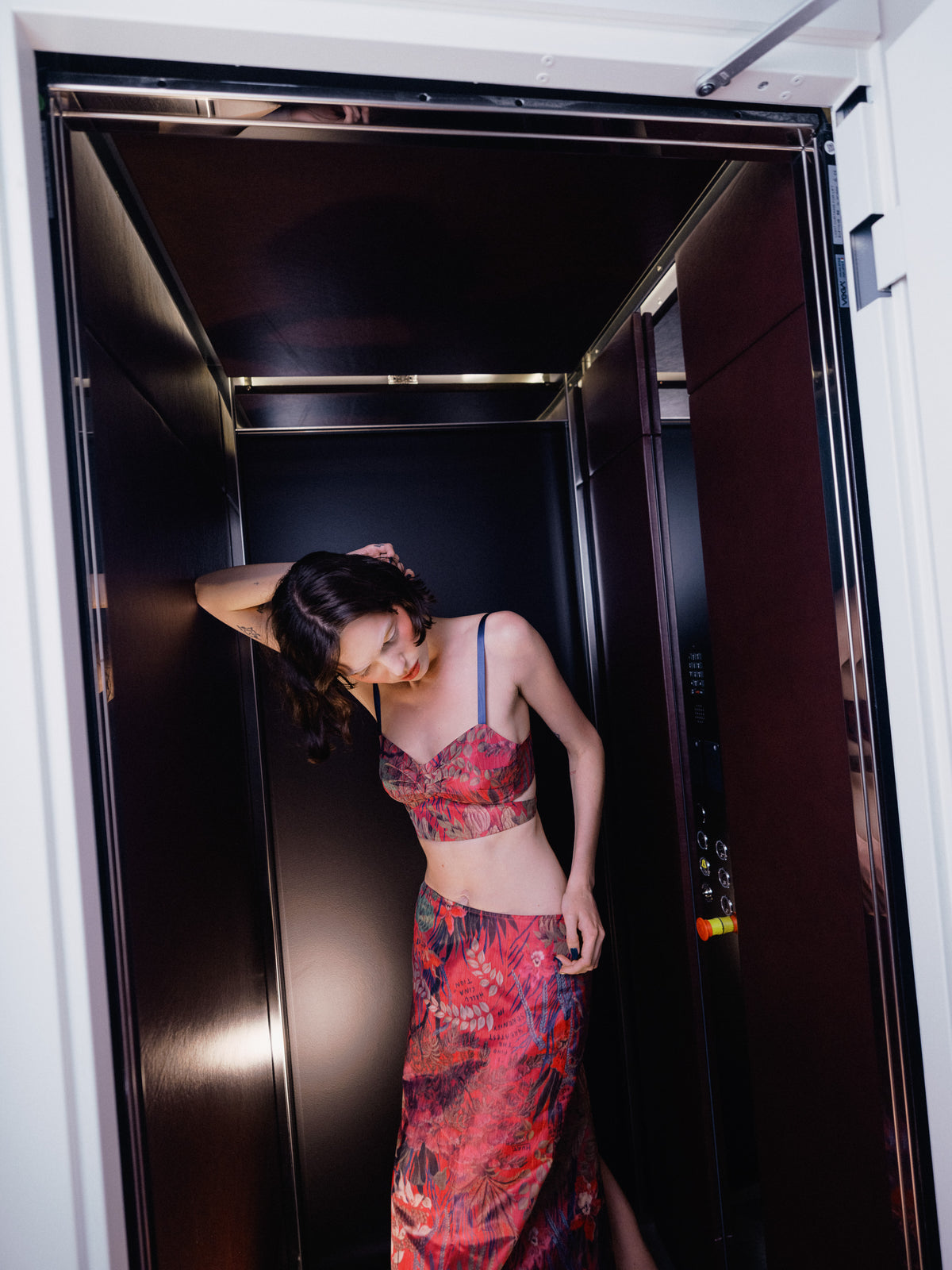 The Euphoria Skirt - Pink Wallpaper