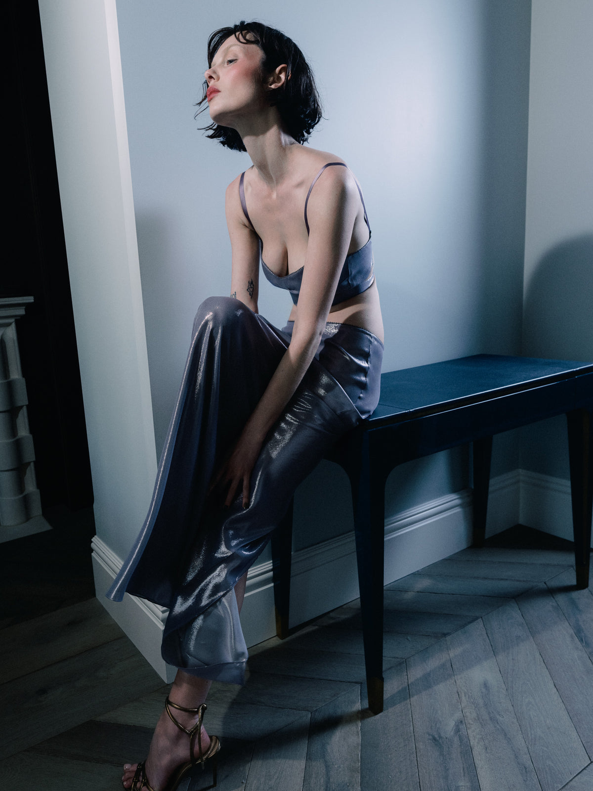 The Euphoria Skirt - Vesper Lurex