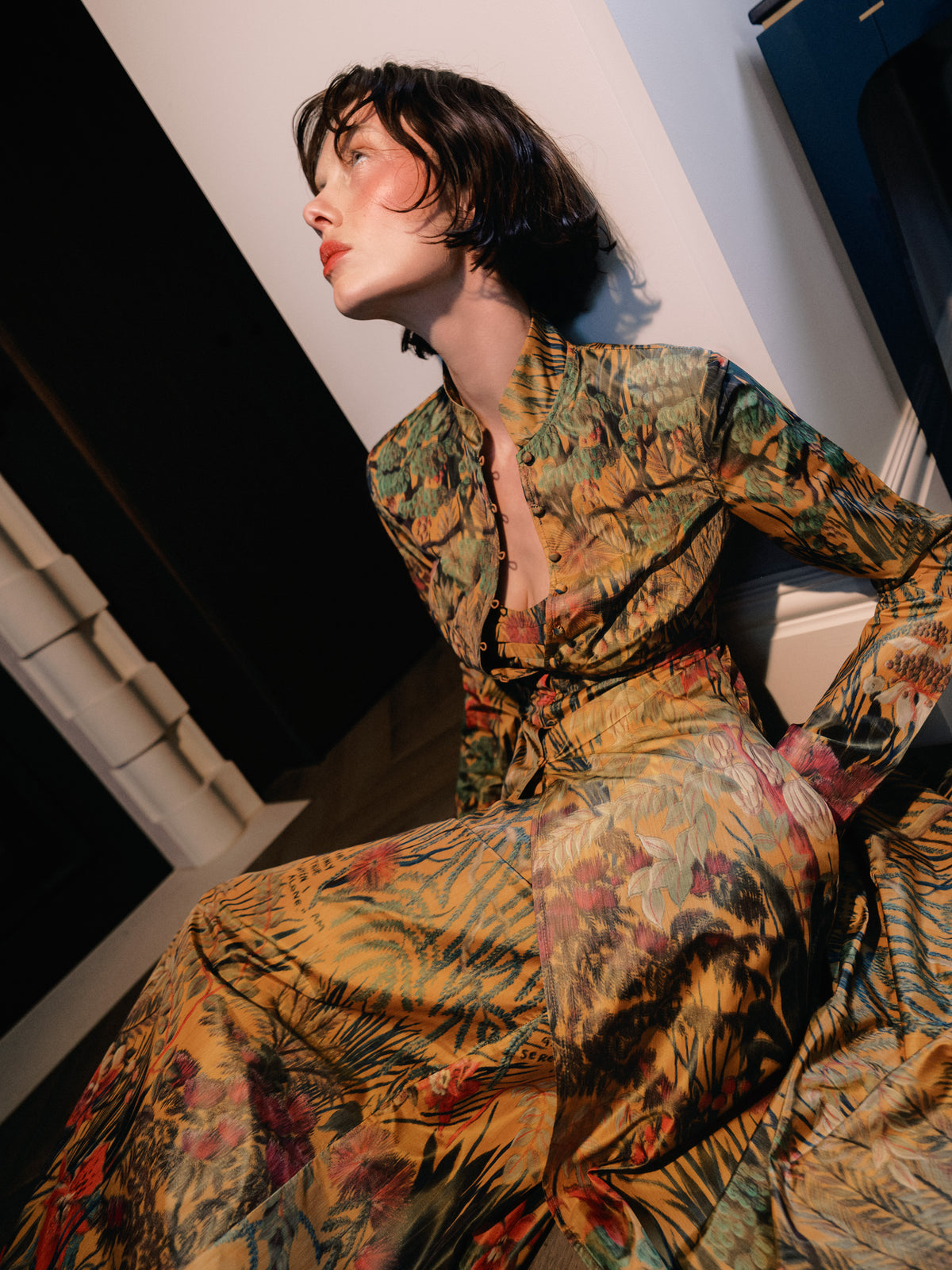 The Rapture Coat - Yellow Wallpaper