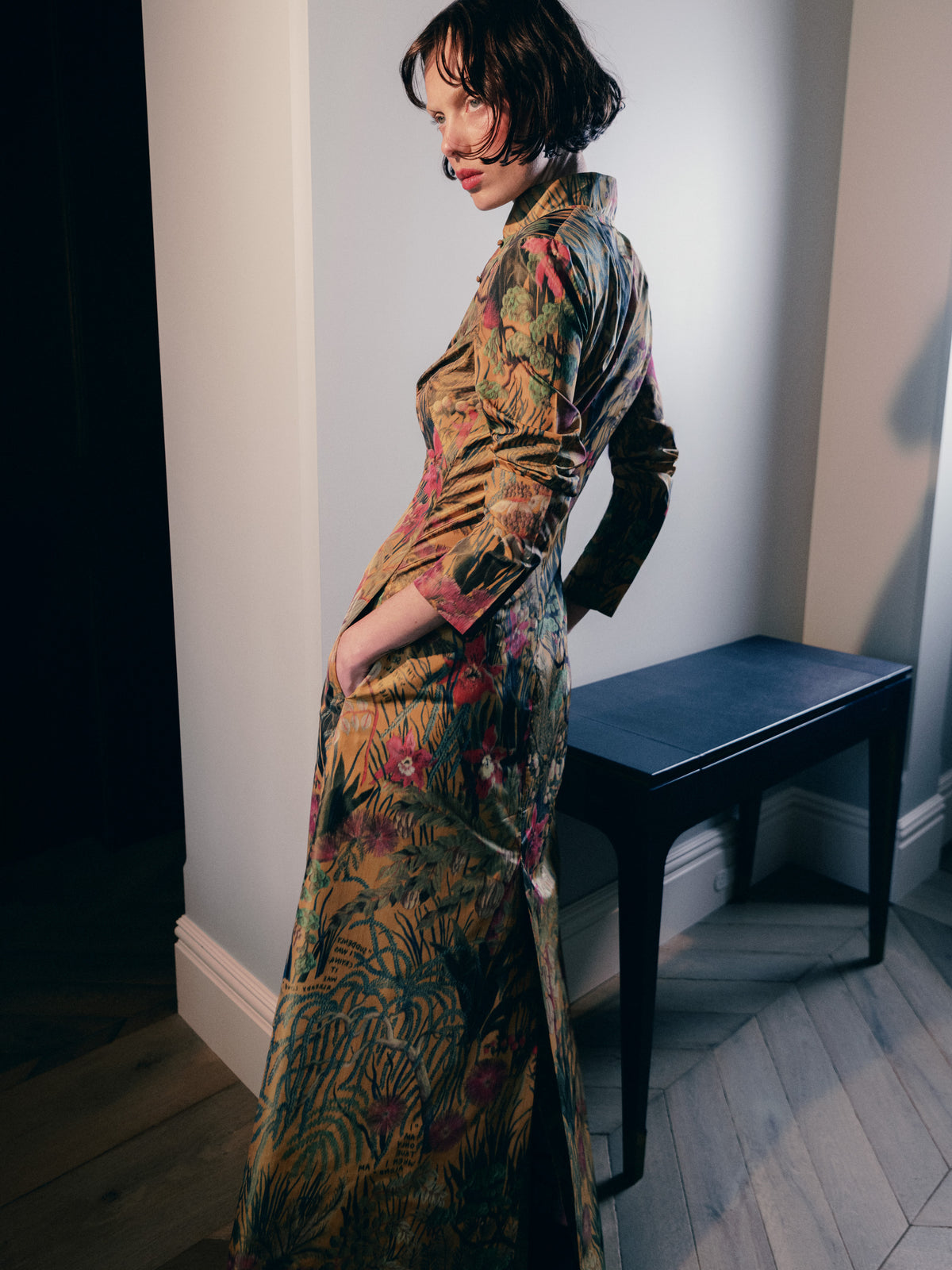 The Rapture Coat - Yellow Wallpaper
