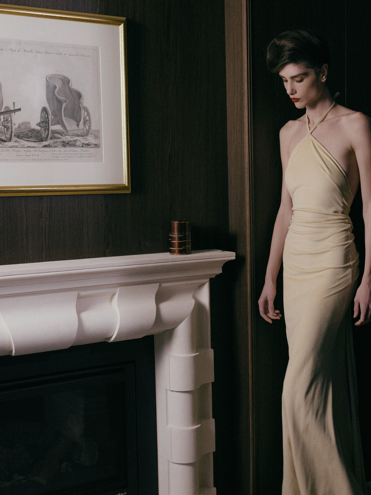 Bluet Suede Dress - Butter