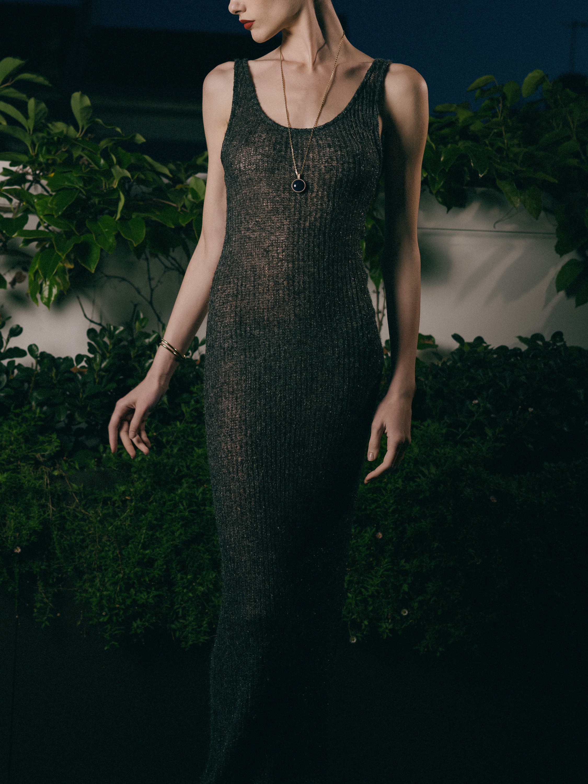 Temperance Dress - Silver Melange