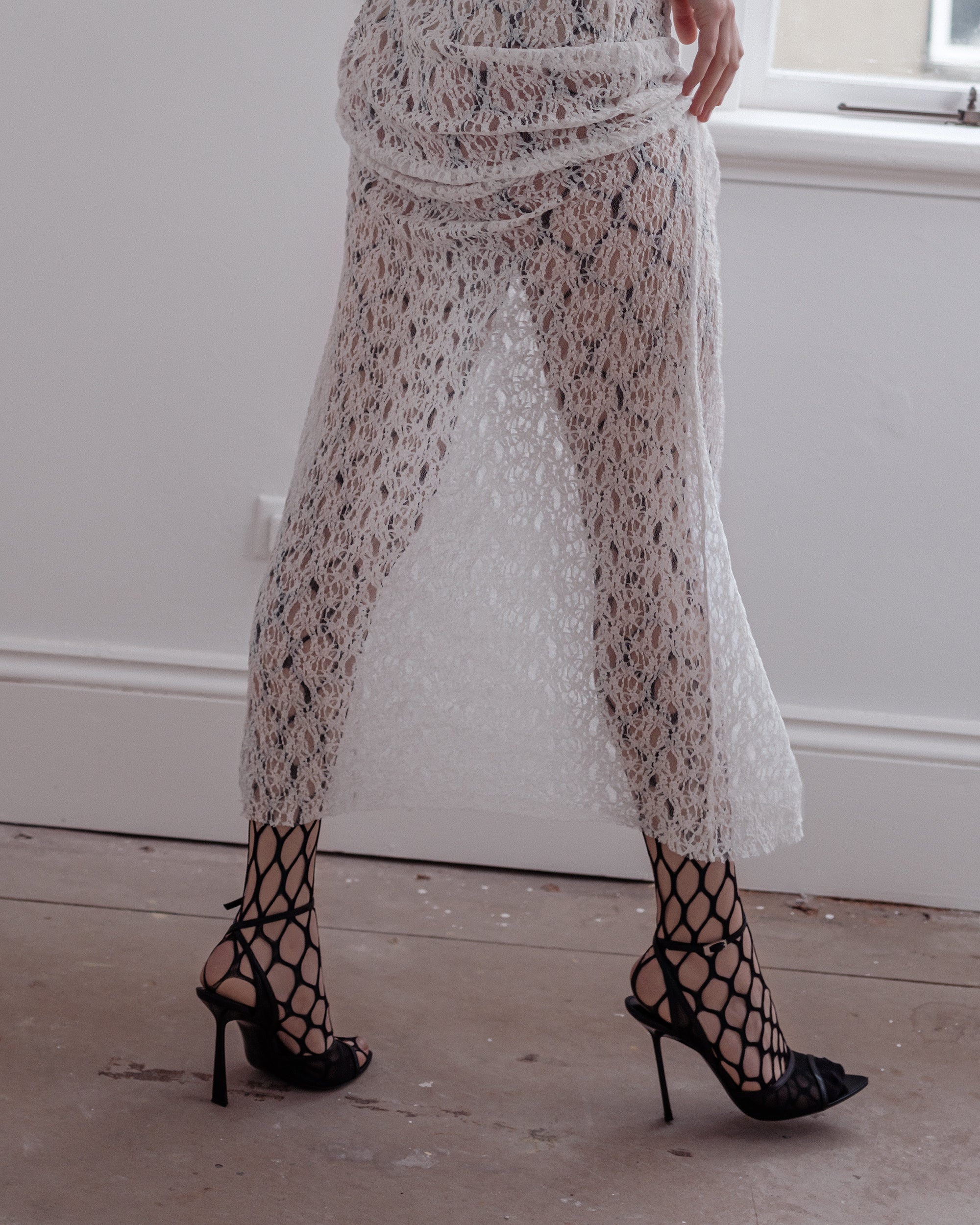 Provoked Dress - Titanium White