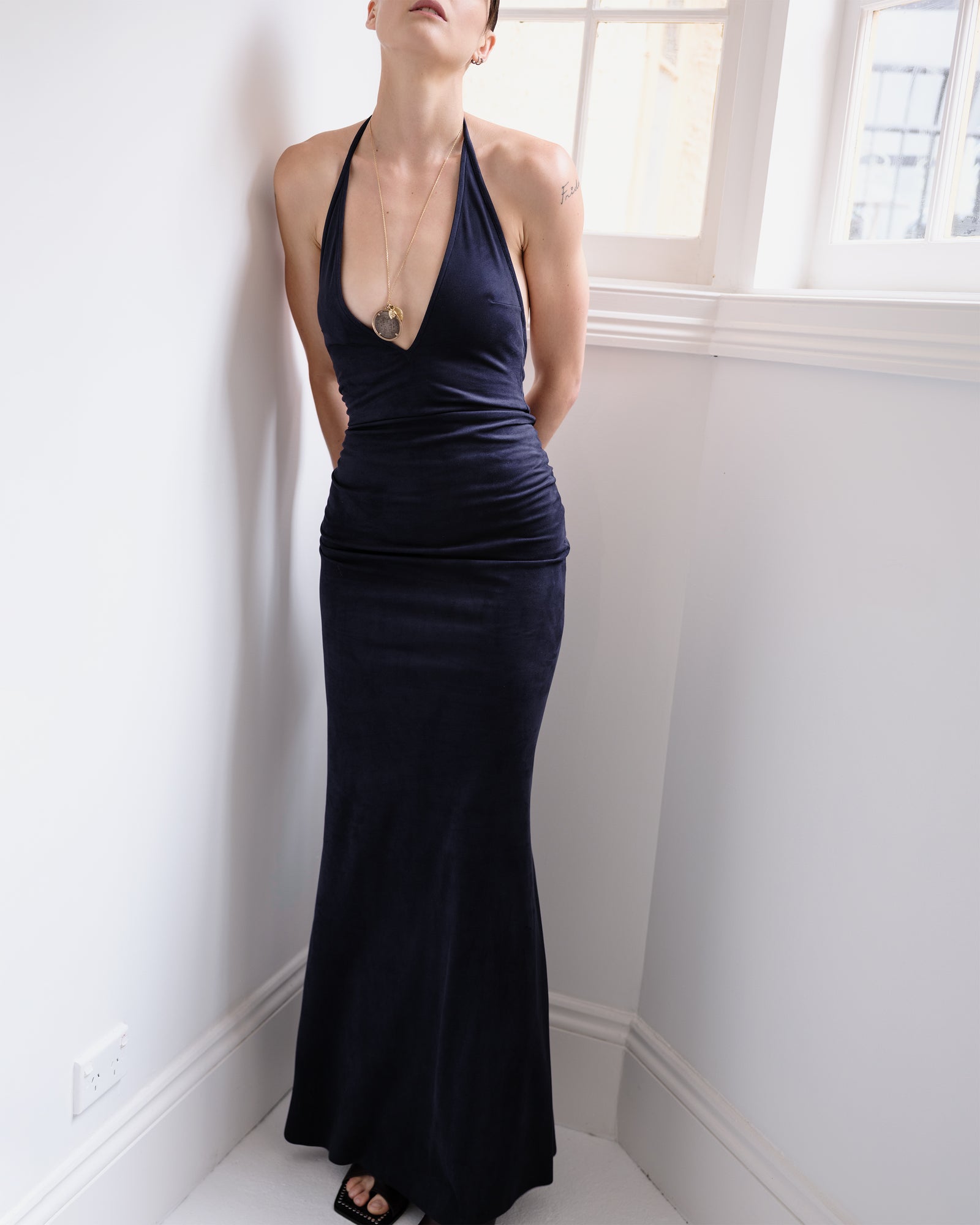 blue suede dress Bluet F-Normal Daily Wear Black and Red Tulle Size(<a href=