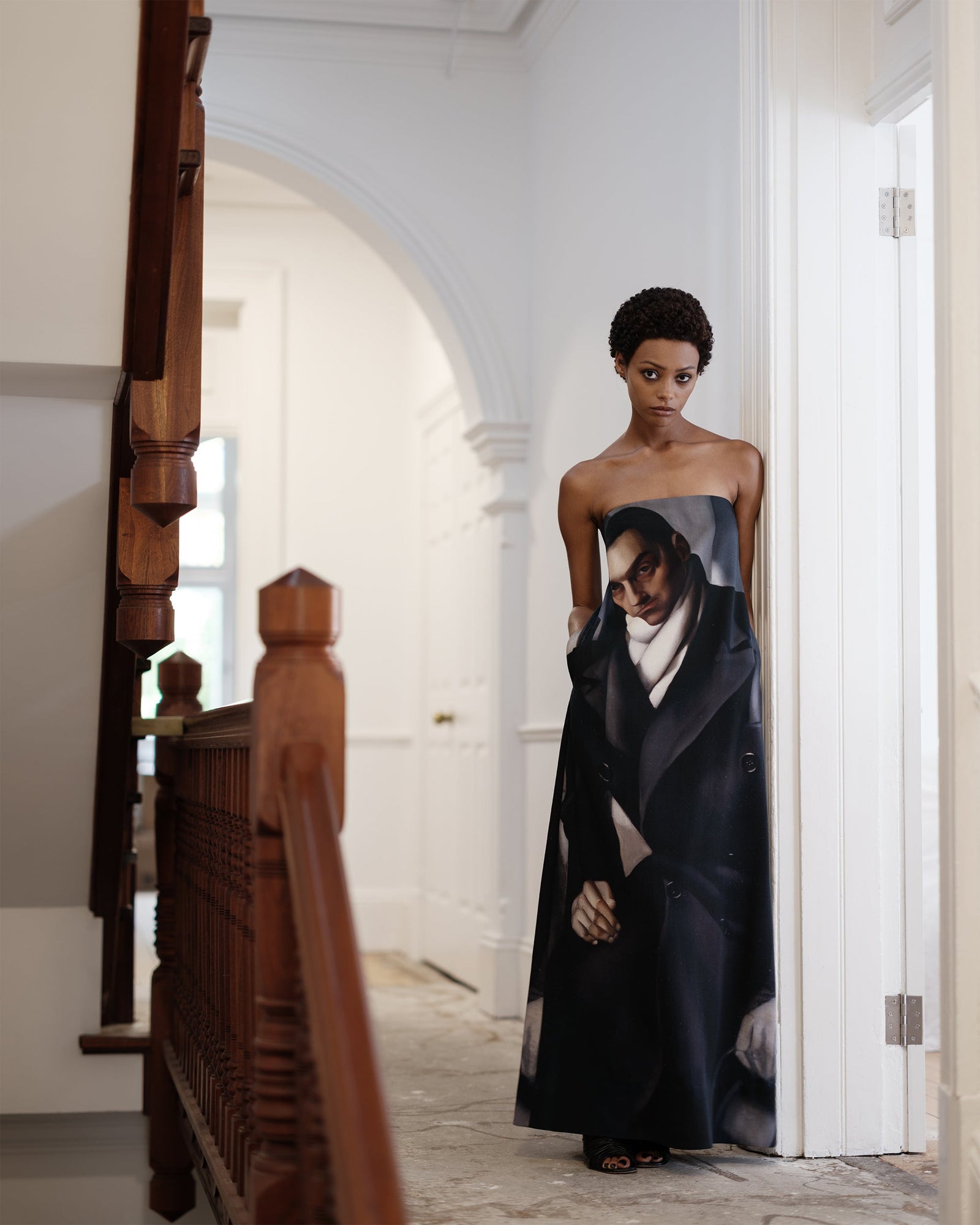 Portrait of A Man Dress Portrait of A Man Dress