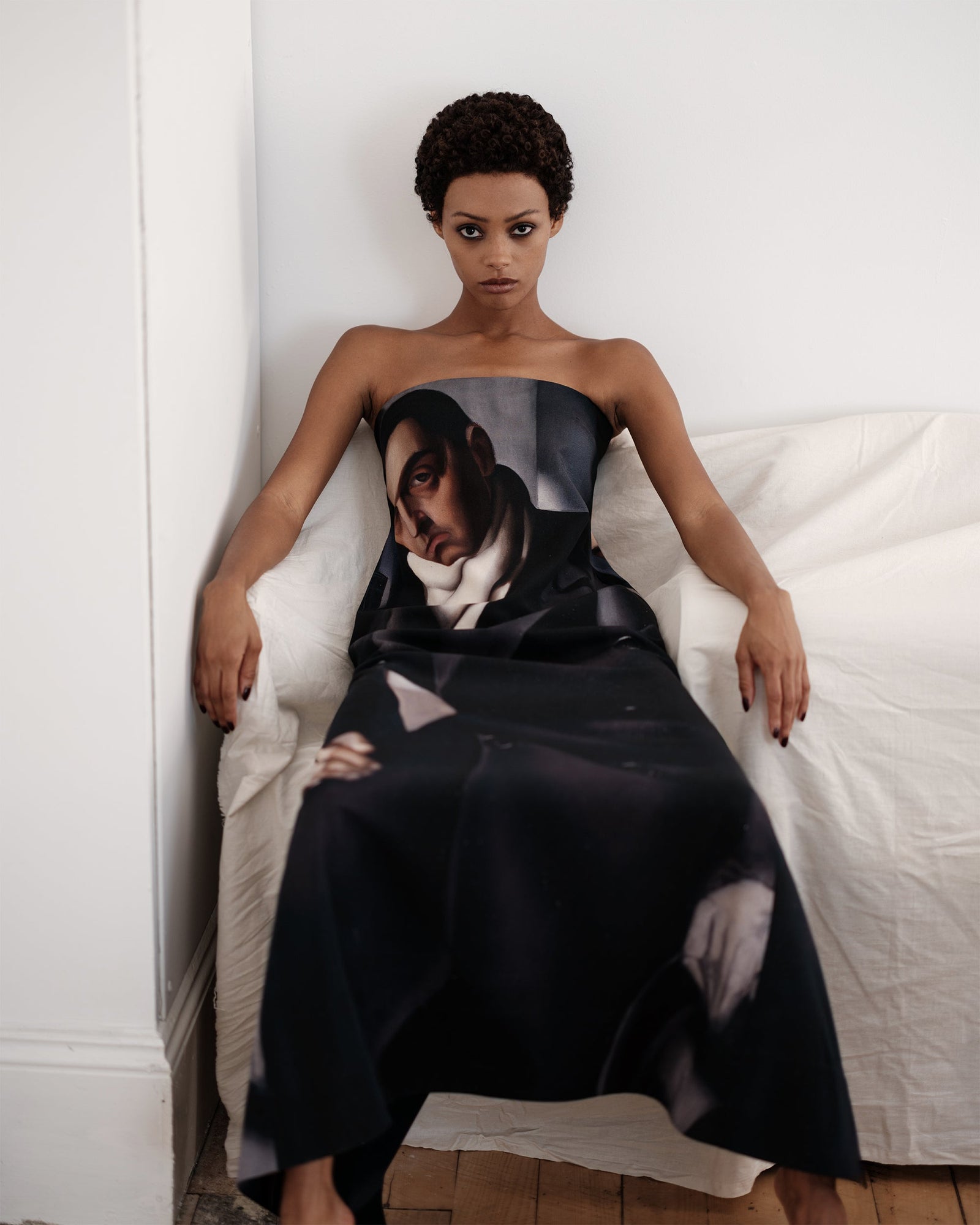 Portrait of A Man Dress Portrait of A Man Dress