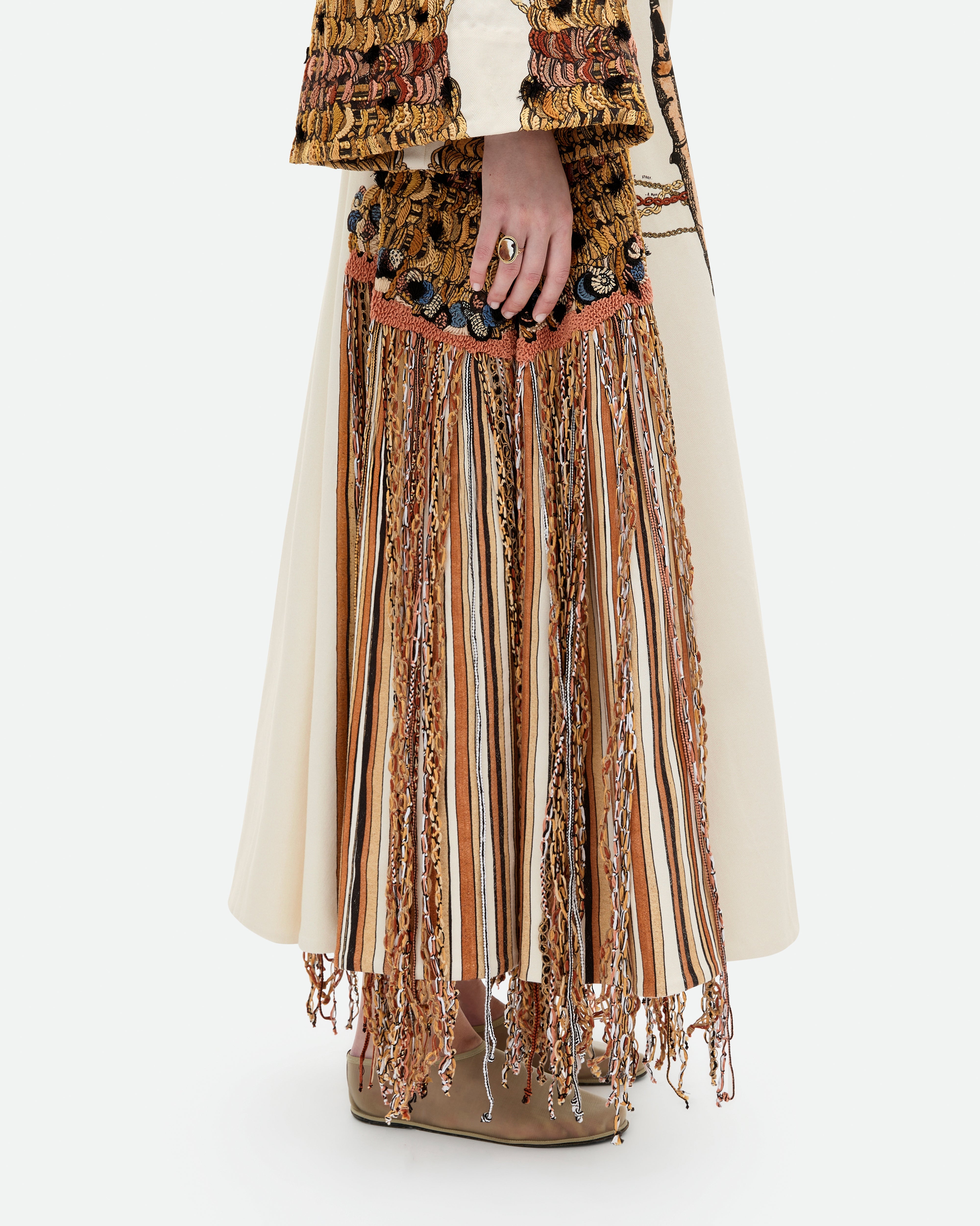 Gardenia Bull Coat Dress